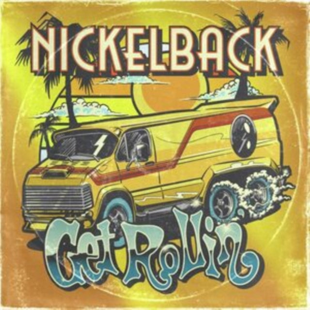 NICKELBACK | GET ROLLIN (TRANSPARENT ORANGE VINYL) | VINYL RECORD (LP)