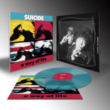 SUICIDE | WAY OF LIFE (35TH ANNIVERSARY EDITION/2023/REMASTER/TRANSPARENT BLUE VINYL) | VINYL RECORD (LP)