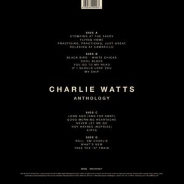 WATTS, CHARLIE | ANTHOLOGY (2LP) | VINYL RECORD (LP)