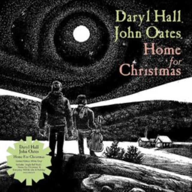 HALL, DARYL & JOHN OATES | HOME FOR CHRISTMAS (SNOW WHITE VINYL) | VINYL RECORD (LP)