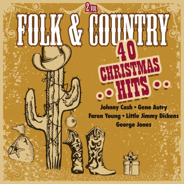 VARIOUS | FOLK & COUNTRY: 40 CHRISTMAS H | CD