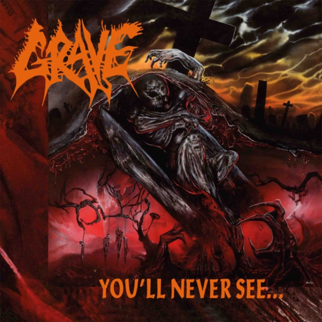 GRAVE | YOUâ€™LL NEVER SEE (DELUXE VERSION SPLATTER VINYL) | VINYL RECORD (LP)