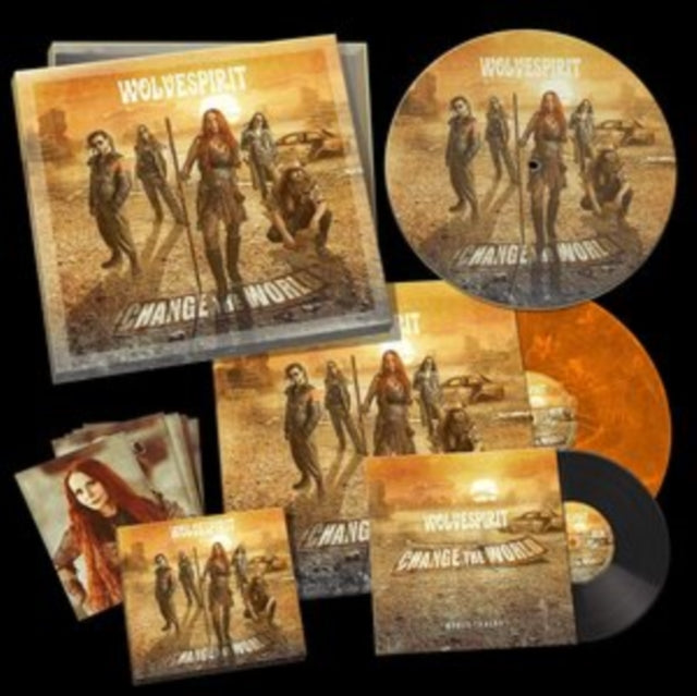 WOLVESPIRIT | CHANGE THE WORLD (2LP/7 INCH/CD) | VINYL RECORD (LP)