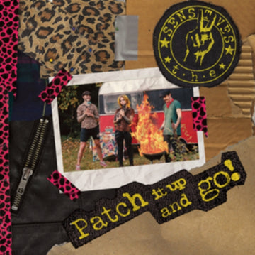 SENSITIVES | PATCH IT UP & GO (YELLOW/BLACK MARBLE VINYL) | VINYL RECORD (LP)