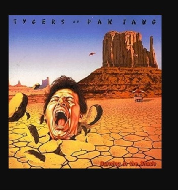 TYGERS OF PAN TANG | BURNING IN THE SHADE (ORANGE VINYL) | VINYL RECORD (LP)