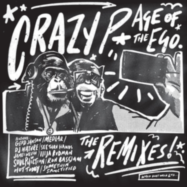 CRAZY P | AGE OF THE EGO (REMIXES) (3LP) | VINYL RECORD (LP)