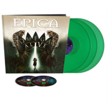 OMEGA ALIVE (EARBOOK GREEN VINYL/5LP) | VINYL RECORD (LP)