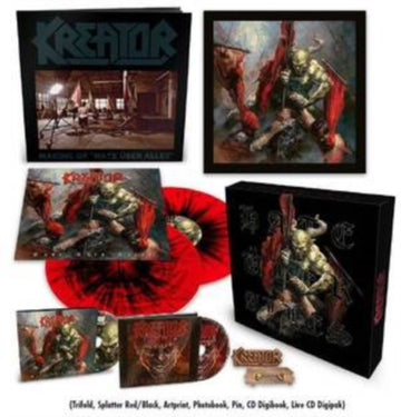 HATE UBER ALLES (RED/BLACK SPLATTER VINYL) | VINYL RECORD (LP)