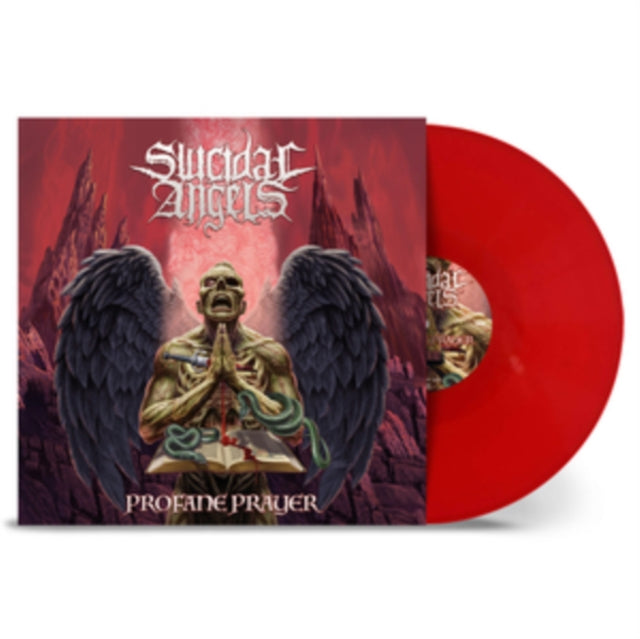 SUICIDAL ANGELS | PROFANE PRAYER (SOLID RED VINYL) | VINYL RECORD (LP)