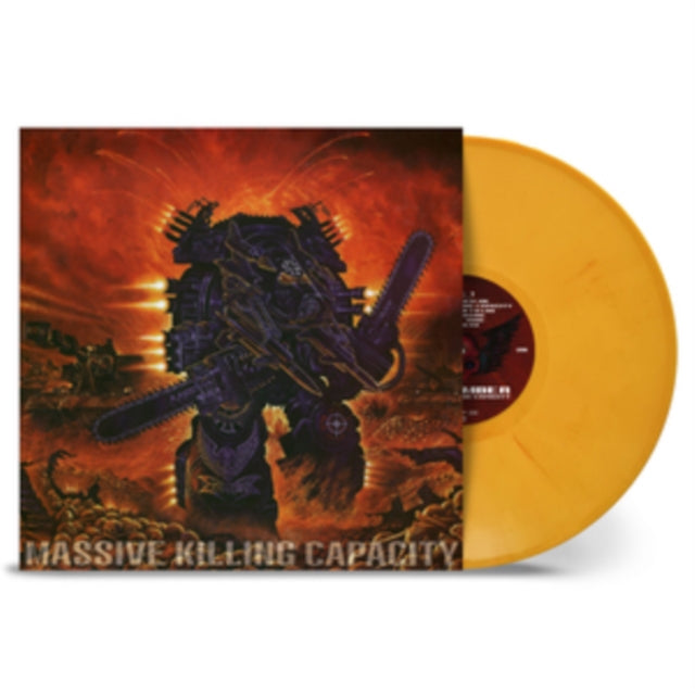 DISMEMBER | MASSIVE KILLING CAPACITY (YELLOW ORANGE MARBLE VINYL/REISSUE) | VINYL RECORD (LP)