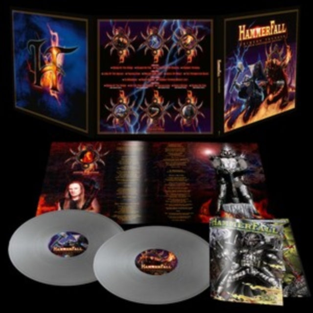 HAMMERFALL | CRIMSON THUNDER (20 YEAR ANNIVERSARY ED./SILVER VINYL/2LP) | VINYL RECORD (LP)