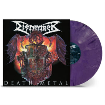 DISMEMBER | DEATH METAL (PURPLE MARBLE VINYL/REMASTER) | VINYL RECORD (LP)