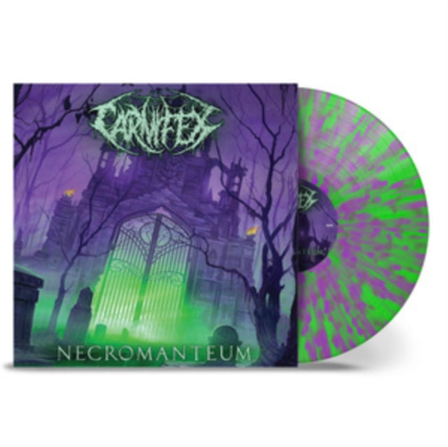 CARNIFEX | NECROMANTEUM (NEON GREEN W/ PURPLE SPLATTER VINYL) | VINYL RECORD (LP)