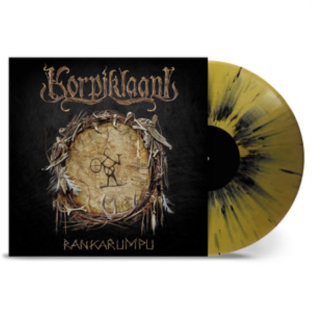 KORPIKLAANI | RANKARUMPU (GOLD & BLACK SPLATTER VINYL) | VINYL RECORD (LP)