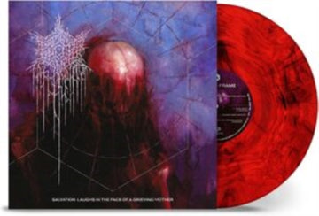 SALVATION LAUGHS IN THE FACE OF A GRIEVING MOTHER (RED & BLACK MARBLED VINYL) | VINYL RECORD (LP)