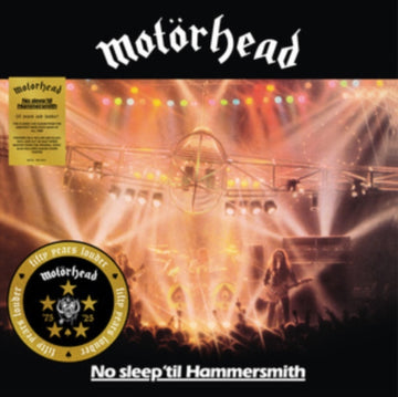 NO SLEEP TIL HAMMERSMITH (50TH ANNIVERSARY) (YELLOW/BLACK VINYL/HALF-SPEED) | VINYL RECORD (LP)