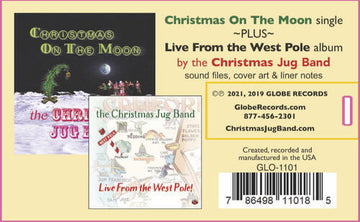 USB MEMORY STICK DOUBLE FEATURE: CHRISTMAS ON THE MOON SINGLE/LIVE FROM THE WEST POLE ALBUM | MUSIC CASSETTE