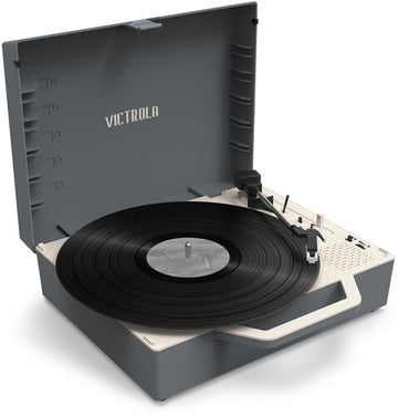 VSC-725SB Re-Spin Sustainable Suitcase Record Player Bluetooth