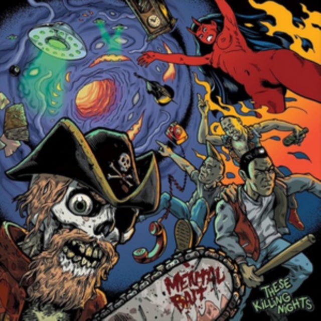MENTAL BAIT | THESE KILLING NIGHTS | VINYL RECORD (LP)
