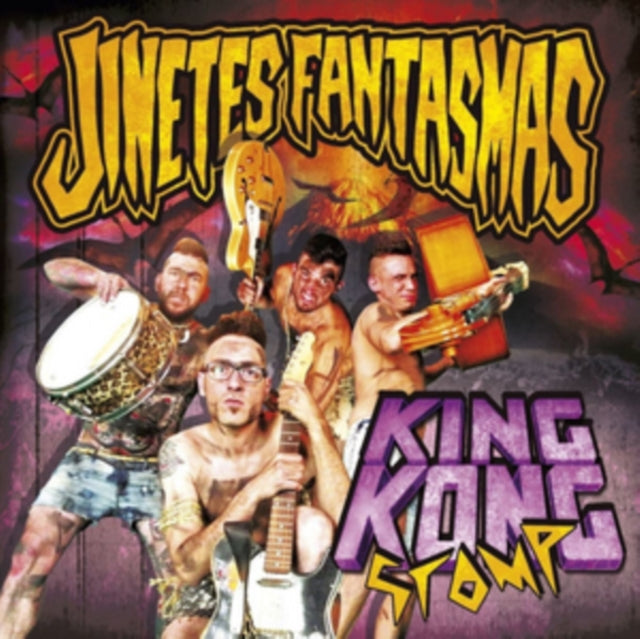 JINETES FANTASMAS | KING KONG STOMP | VINYL RECORD (LP)