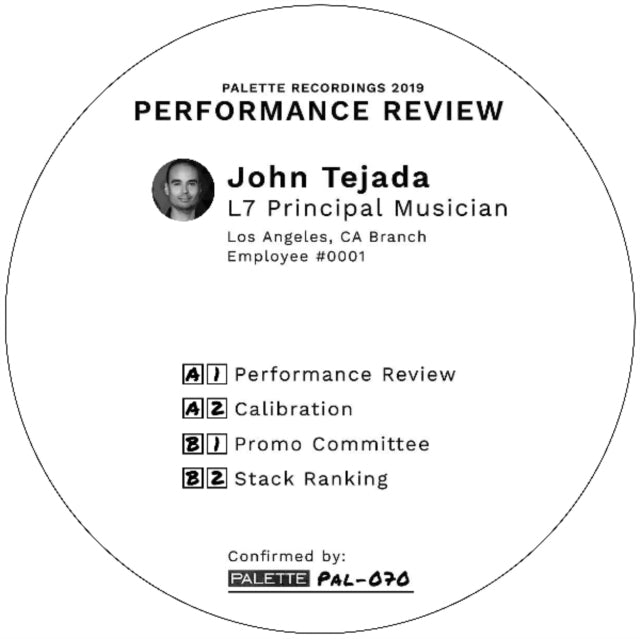 TEJADA, JOHN | PERFORMANCE REVIEW | 12IN VINYL