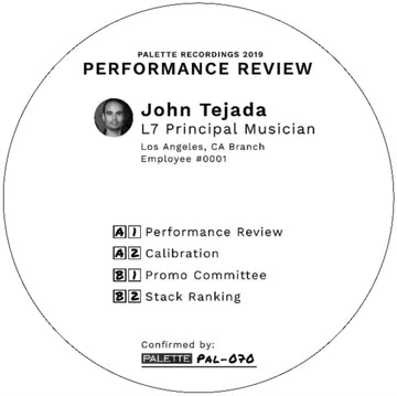 TEJADA, JOHN | PERFORMANCE REVIEW | 12IN VINYL