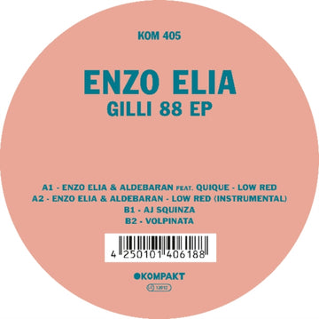 ELIA, ENZO | GILLI 88 EP | 12IN VINYL