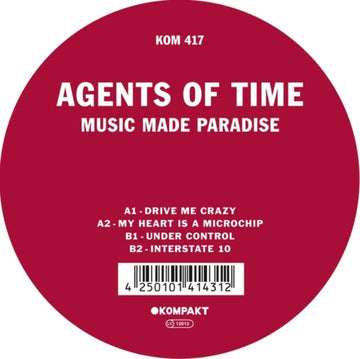 AGENTS OF TIME | MUSIC MADE PARADISE | 12IN VINYL