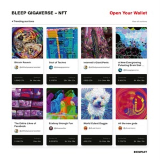 BLEEP GIGAVERSE | NFT | 12IN VINYL