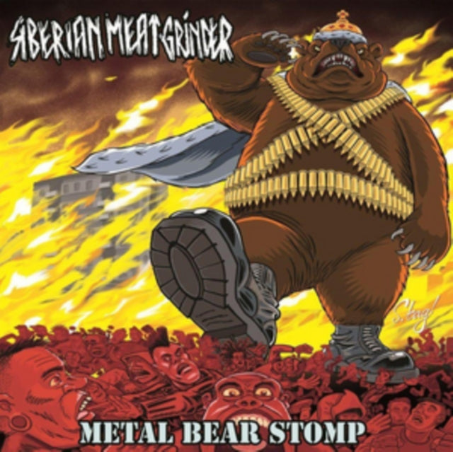 SIBERIAN MEAT GRINDER | METAL BEAR STOMP (DL CARD) | VINYL RECORD (LP)