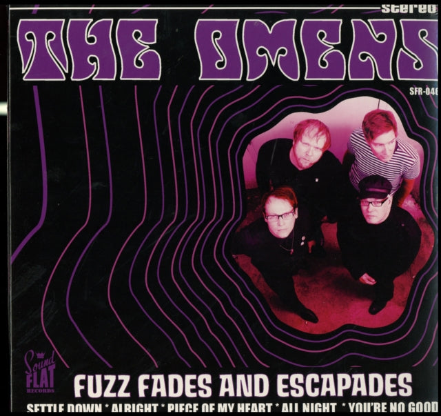 OMENS | FUZZ FADES & ESCAPADES | VINYL RECORD (LP)