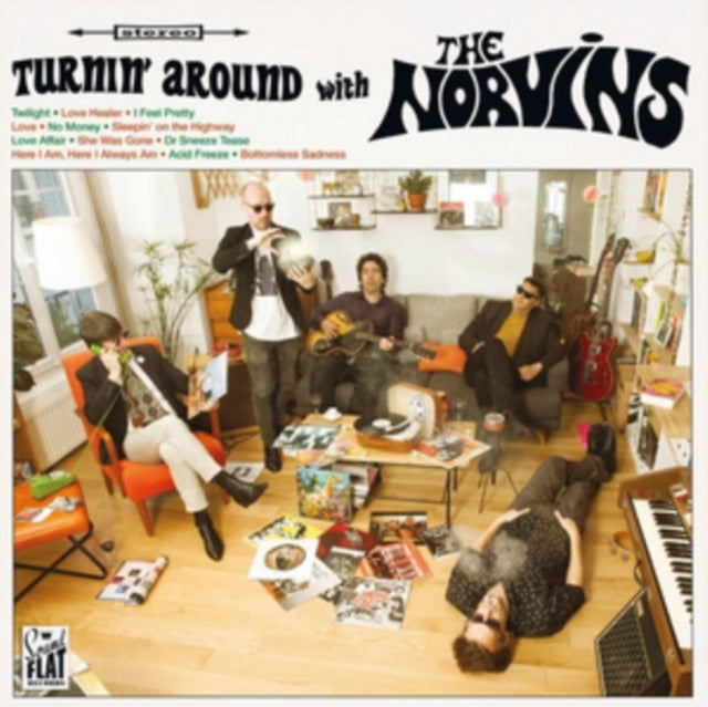 NORVINS | TURNIN' AROUND WITH | VINYL RECORD (LP)