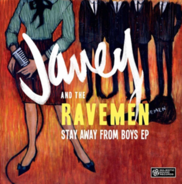 JANEY & THE RAVEMEN | MIDNITE BLUES | 7IN VINYL