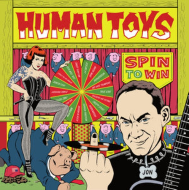 HUMAN TOYS | SPIN TO WIN | VINYL RECORD (LP)