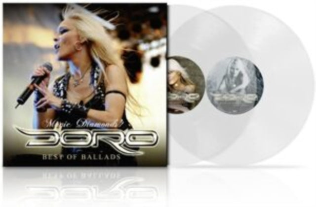 DORO | MAGIC DIAMONDS - BEST OF BALLADS (GATEFOLD JACKET/CLEAR VINYL) | VINYL RECORD (LP)