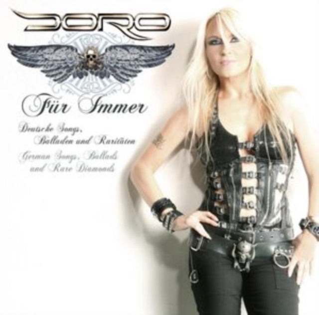 DORO | FUR IMMER (BLACK WHITE MARBLED VINYL) | VINYL RECORD (LP)