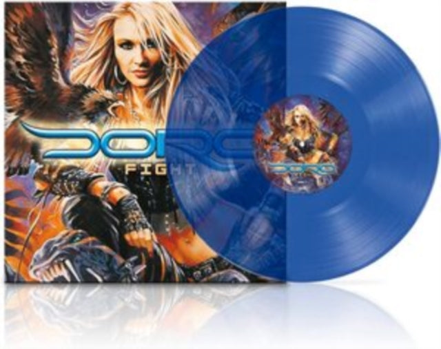 DORO | FIGHT (BLUE VINYL) | VINYL RECORD (LP)