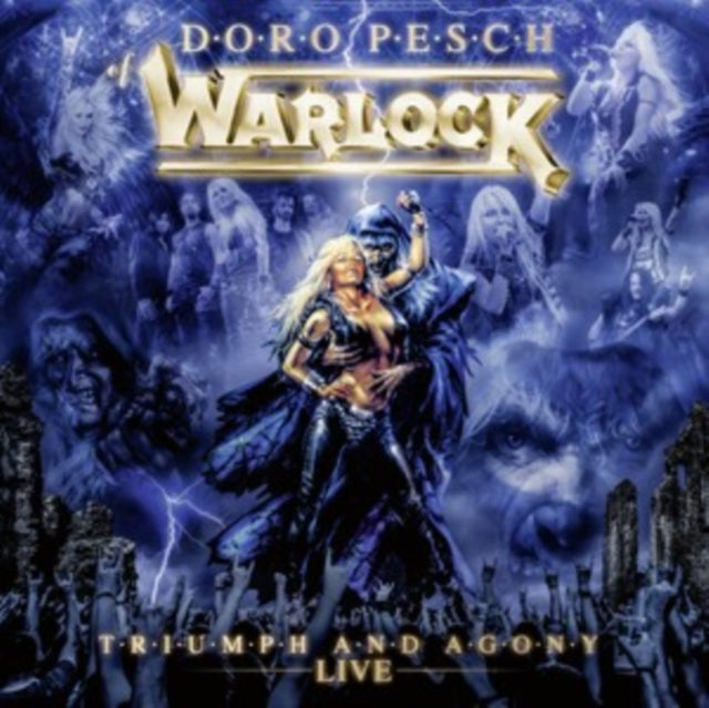 DORO | TRIUMPH & AGONY LIVE (LIMITED/BLUE VINYL) | VINYL RECORD (LP)