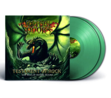 TESTAMENT OF ROCK - THE BEST OF ASTRAL DOORS (COLOR VINYL/2LP) | VINYL RECORD (LP)