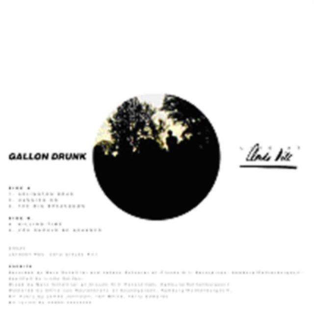 GALLON DRUNK | LIVE AT CLOUDS HILL | 10IN VINYL
