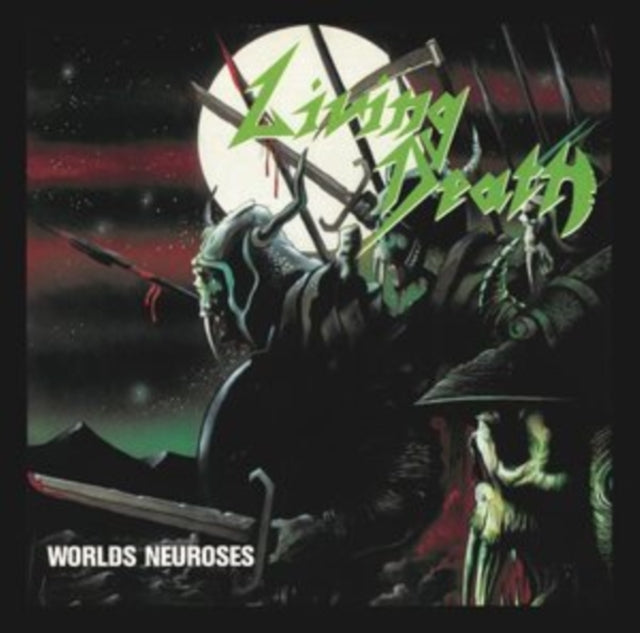 LIVING DEATH | WORLDS NEUROSES (GREEN VINYL) | VINYL RECORD (LP)