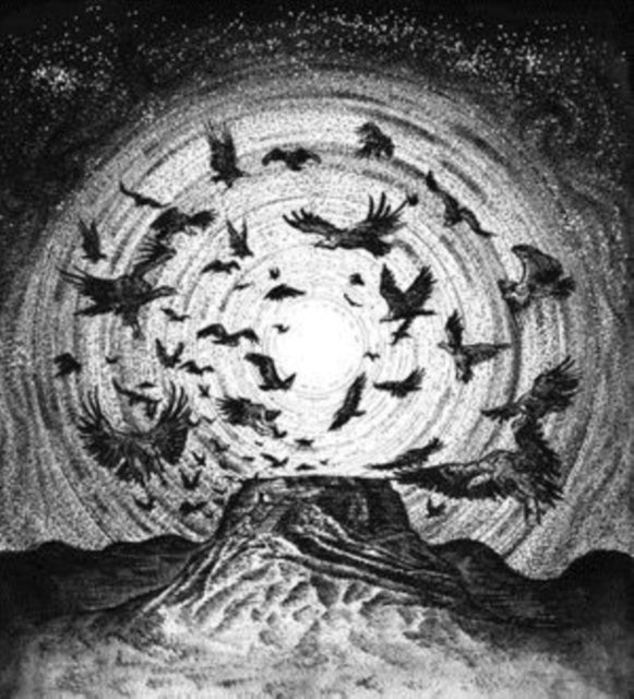 SINMARA / MISTHYRMING | SPLIT VINYL (SMOKE VINYL) | 7IN VINYL