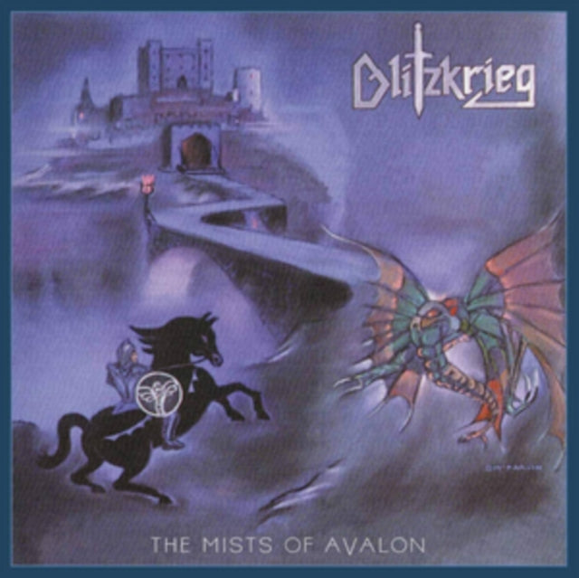 BLITZKRIEG | MISTS OF AVALON (BLUE VINYL) | VINYL RECORD (LP)