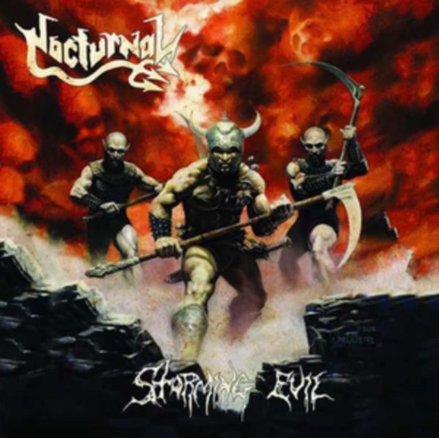 NOCTURNAL | STORMING EVIL (BONE COLOURED VINYL) | VINYL RECORD (LP)