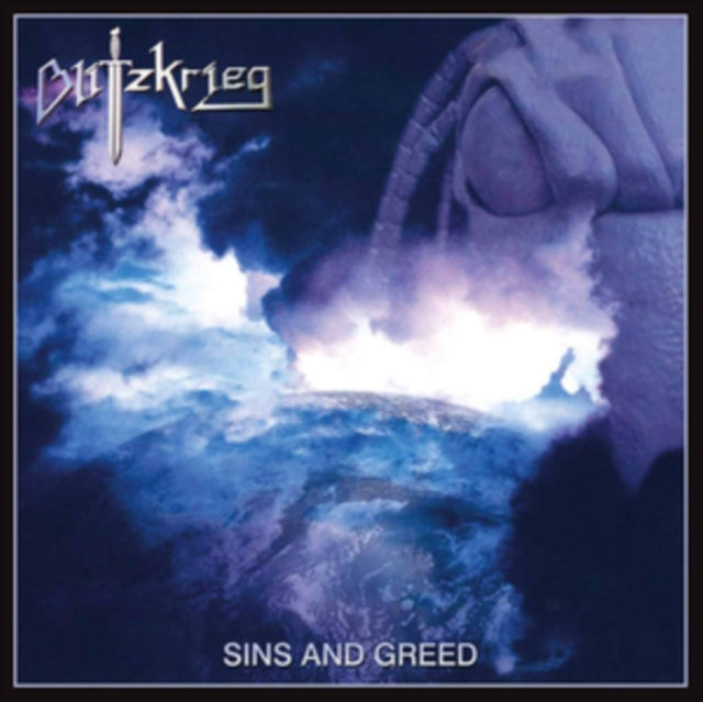 BLITZKRIEG | SINS AND GREED (SILVER VINYL) | VINYL RECORD (LP)