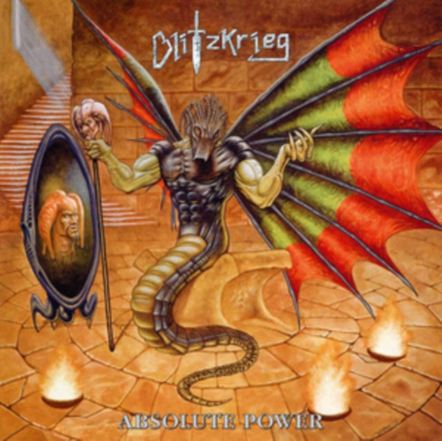 BLITZKRIEG | ABSOLUTE POWER (GOLD VINYL) | VINYL RECORD (LP)