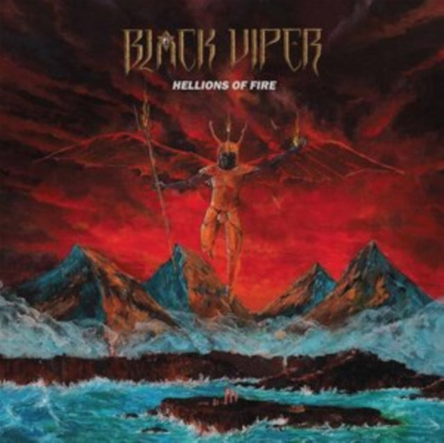 BLACK VIPER | HELLIONS OF FIRE (RED/YELLOW VINYL/10INCH) | VINYL RECORD (LP)