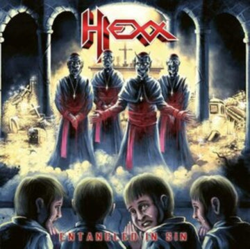 HEXX | ENTANGLED IN SIN (RED VINYL/IMPORT) | VINYL RECORD (LP)