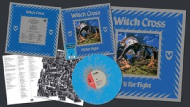 WITCH CROSS | FIT FOR FIGHT (BLUE/SILVER VINYL/IMPORT) | VINYL RECORD (LP)