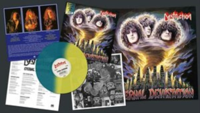 DESTRUCTION | ETERNAL DEVASTATION (YELLOW/BLUE VINYL) | VINYL RECORD (LP)